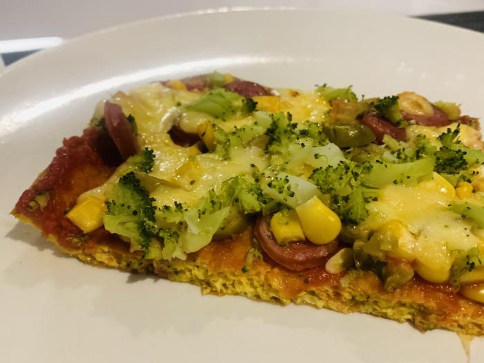 Pizza Low-carb 2 (“massa” de ovos)