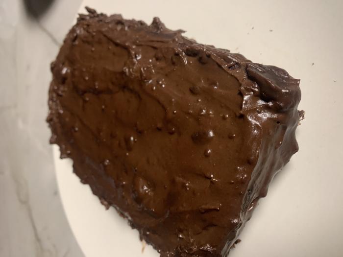 Bolo Low-carb de chocolate